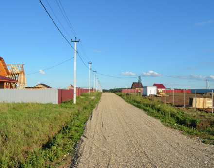 Дорога в поселок Дивный-2