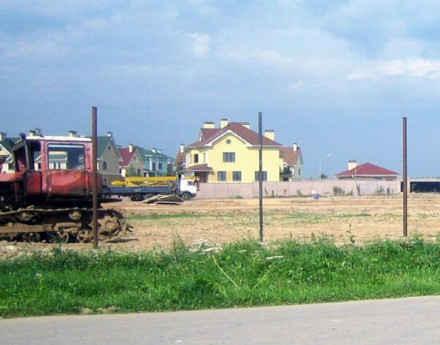 Строительство в поселке Покровский парк