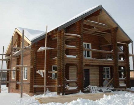 Строительство дома в поселке Тропарево
