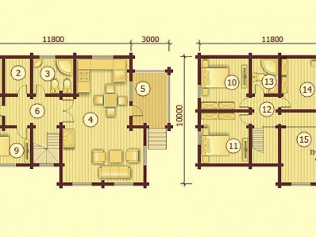 планировки Семейное гнездо