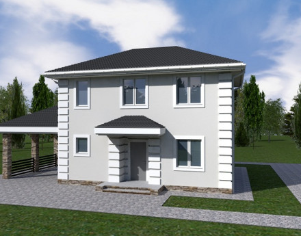 Дома в поселке Киселевка