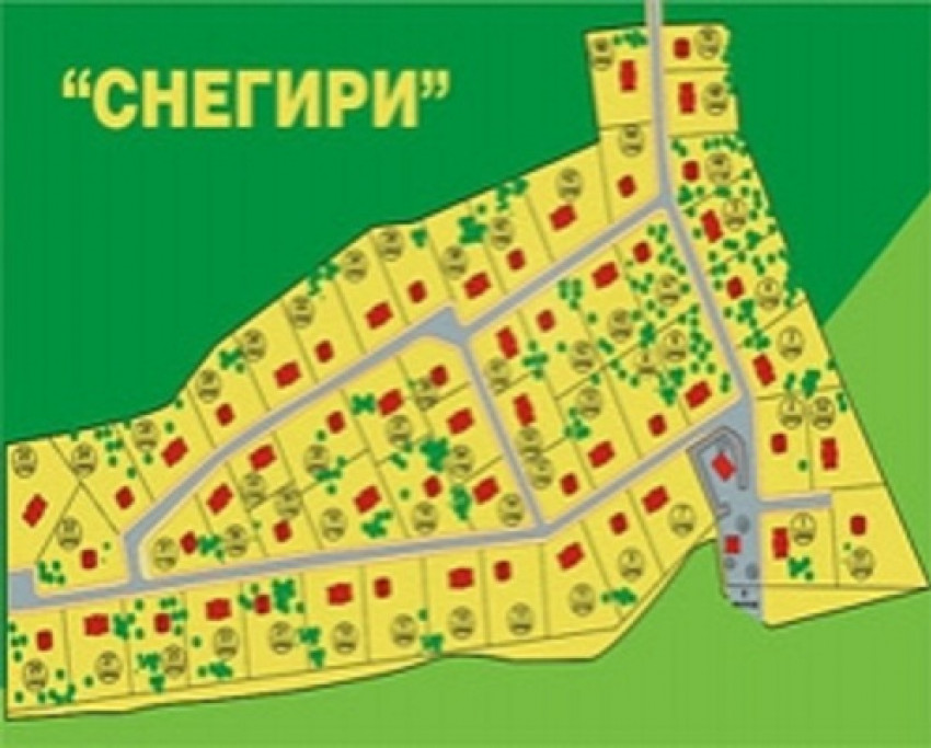 Пос московский на карте
