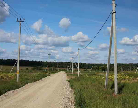 Дорога в поселок Николины озера