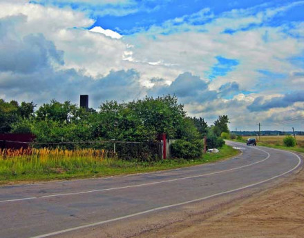 Дорога в поселок Щекутово