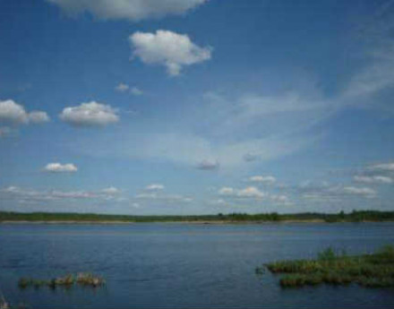 Вид в поселке Рыбацкий рай