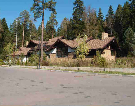 Улица в поселке Огонек