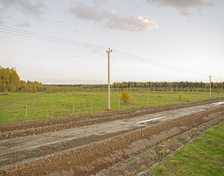 Дорога в поселок Заповедный остров