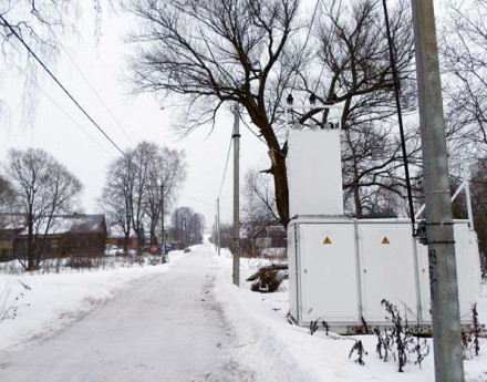 Дорога в поселок Ромашково