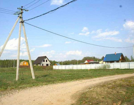 Дорога в поселок Лесные дворики