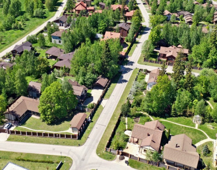 Виды поселка Янтарь