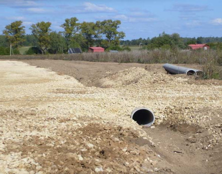 Окрестности в поселке Усадьба Юрково