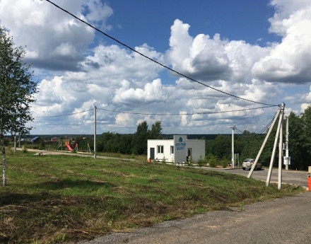 Виды поселка Крутой берег