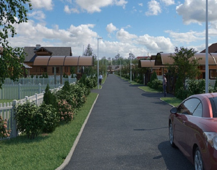 Виды поселка Тюльпаново-2