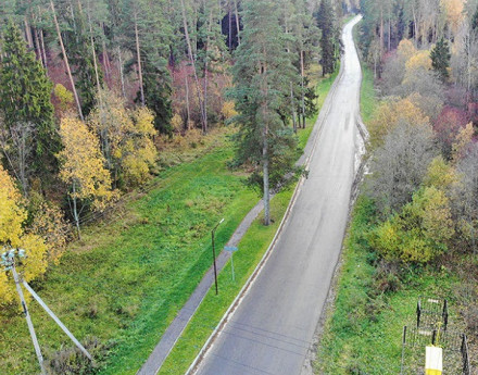 Виды поселка Повадино