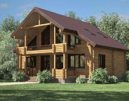 Дом в поселке Белые росы