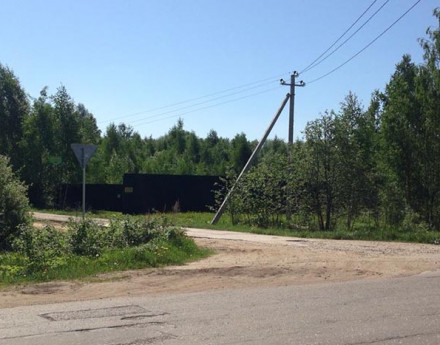 Дорога в поселок Березовая роща