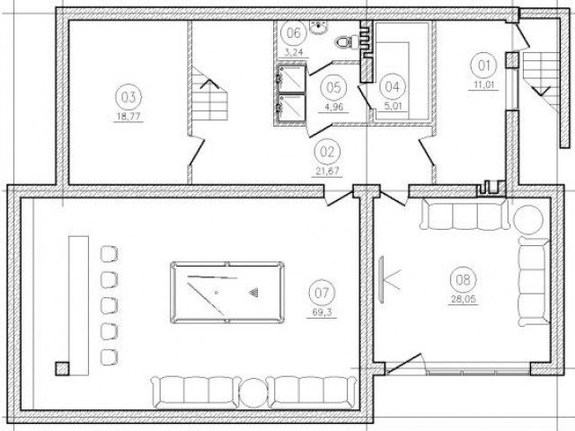 Цокольный этаж