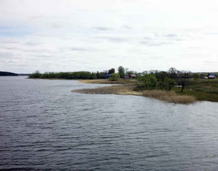 Озеро поселка Cолоновка