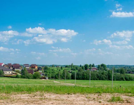 Дорога в поселок Тургенево
