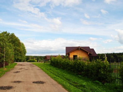 В поселке Юрьевские пруды