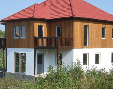 Дома в поселке Окская Слобода