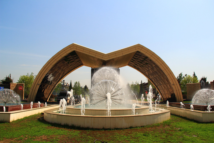 Входная группа послека Millennium Park